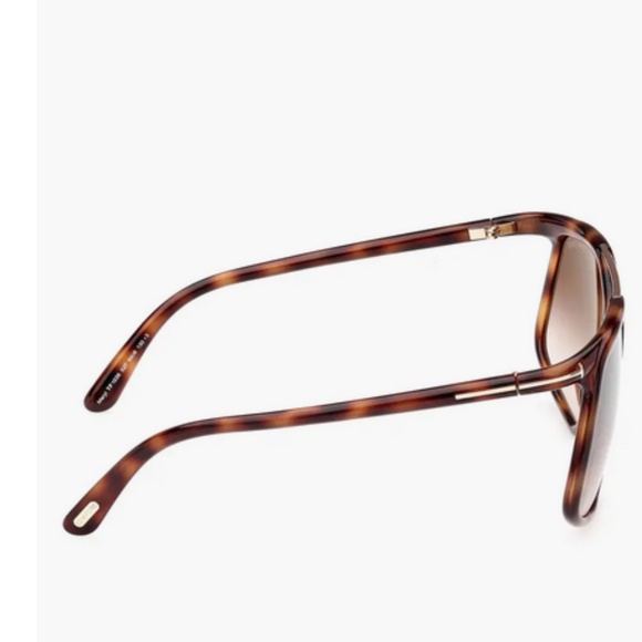 TOM FORD Meryl 64mm Gradient Polarized Oversize Square Sunglasses main image 4